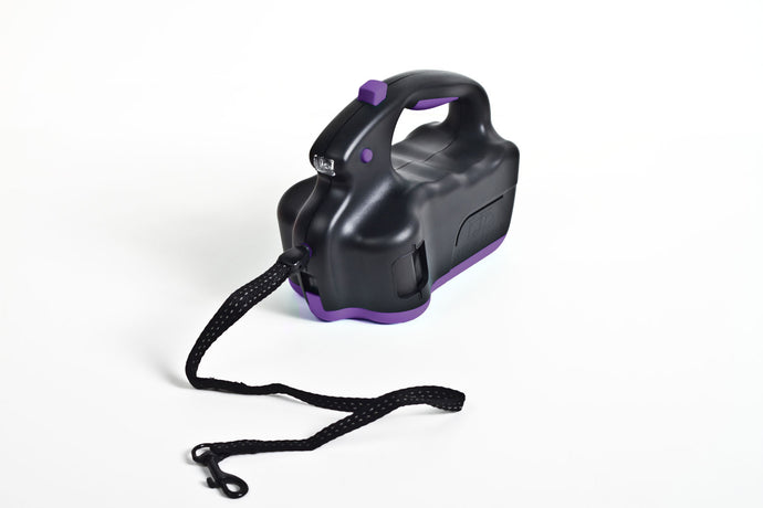 UltraLeash - Retractable Dog Leash - Purple